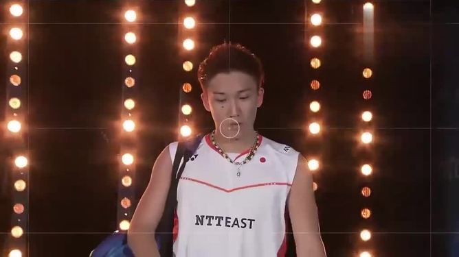 法国羽毛球队碾压丹麦羽毛球队，桃田贤斗绝境逆转