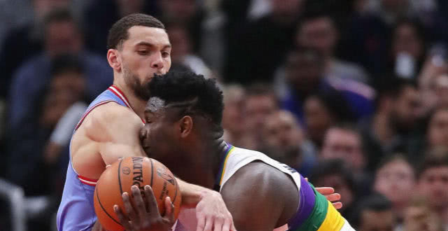 雷霆碾压公牛,锡安送出助攻 雷霆碾压公牛,锡安送出助攻